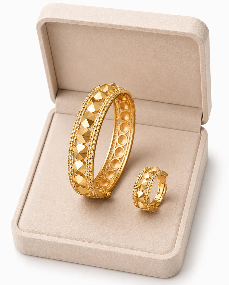 Gold Bangle SetGold Bangle Set